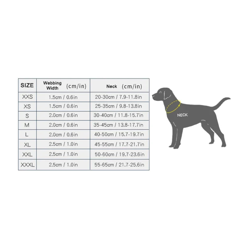 TRUELOVE P chain Pet Reflective Collar Nylon Best Neoprene Padded Half Choke Training Lightweight Washable Sports YC1852 Peaceful Pleasures Health and Wellness