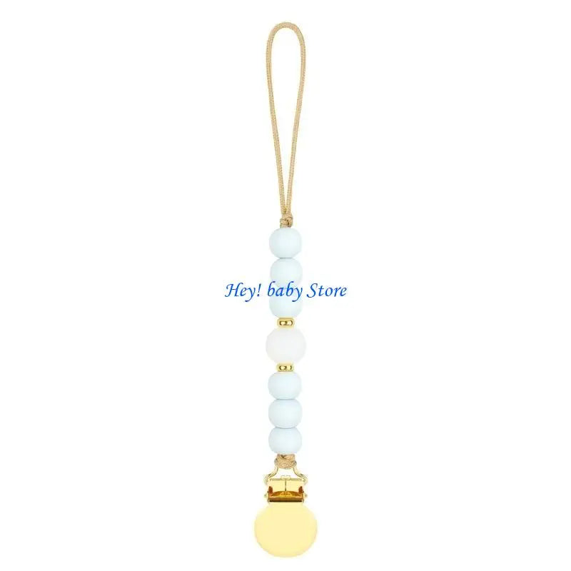 Non-Toxic Silicone Baby Pacifier Clip | Safe Holder 0–24M