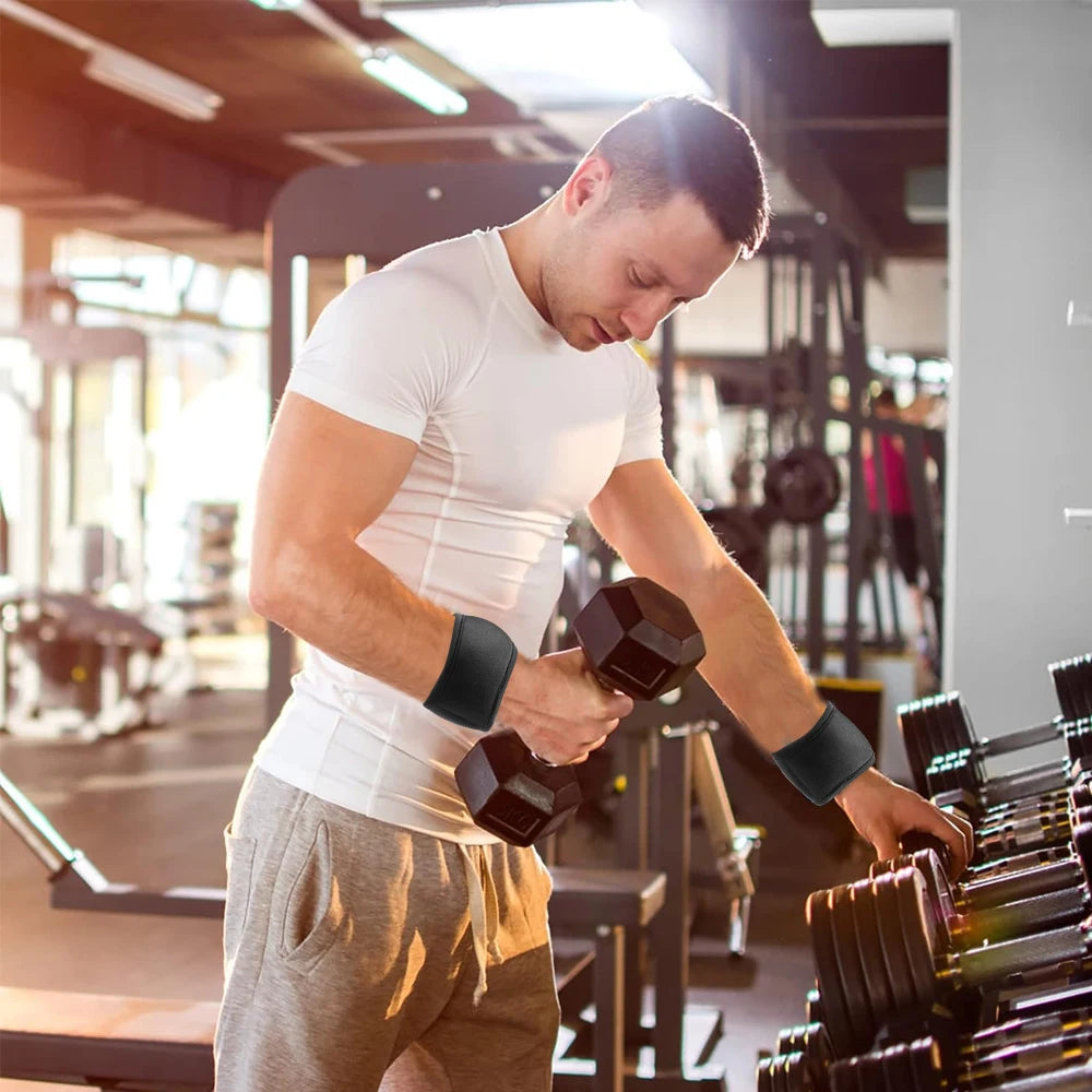 1Pair Wrist Weights 1lb / 0.45kg for Women, Men - Adjustable Strap for Walking,Pilates,Gym - Lightweight & Comfortable Design Peaceful Pleasures Health and Wellness