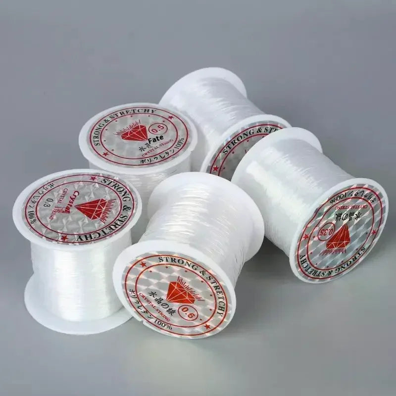 Transparent Elastic Cord String for DIY Jewelry & Bracelets