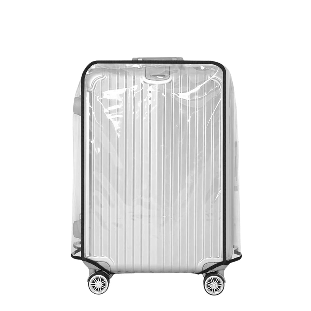 Clear PVC Suitcase Cover Protector 18–30 Inch Peaceful Pleasures Health and Wellness 22inch United States