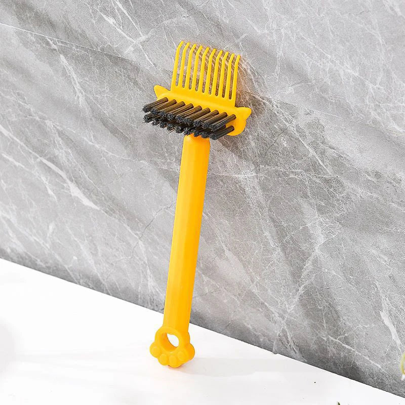 2-in-1 Hairbrush Cleaner Rake Tool – Comb & Brush Cleaning