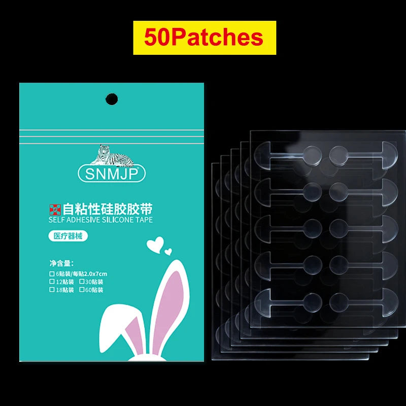 50Pcs Invisible Nose Wing Slimming Stickers | Nose Shaper