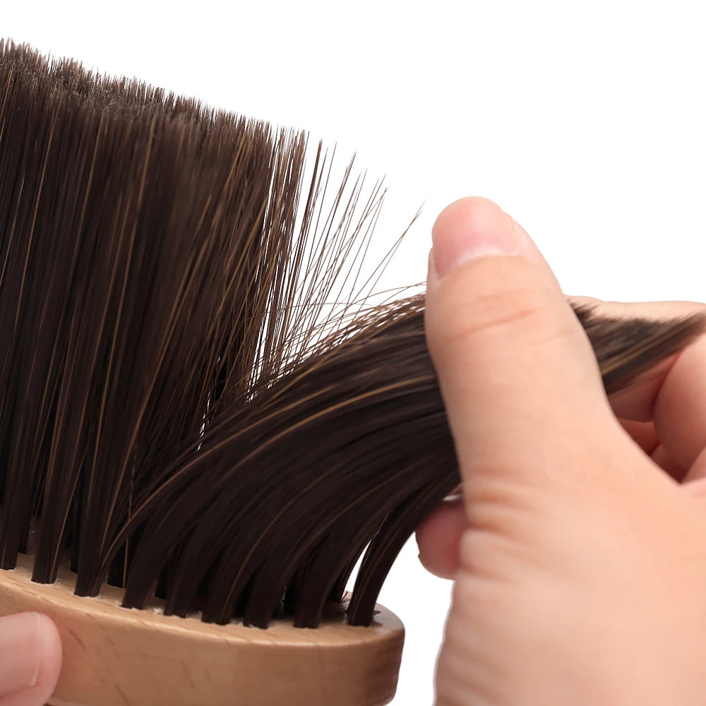 NEW Broken Hair Brush Long Handle Neck Face Clean Soft Hairbrush Professional Hair Sweep Brush Salon Clean Shredded Hair Tools Peaceful Pleasures Health and Wellness
