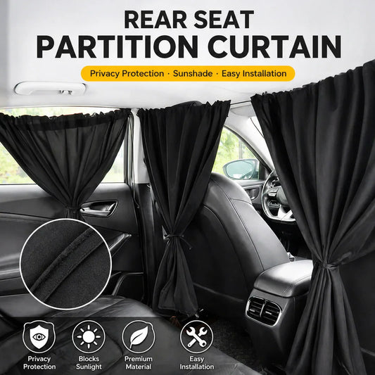4-Pack Car Privacy Curtain Set | Sun Shade for Camping & Travel Car Privacy Curtains Oasis Select