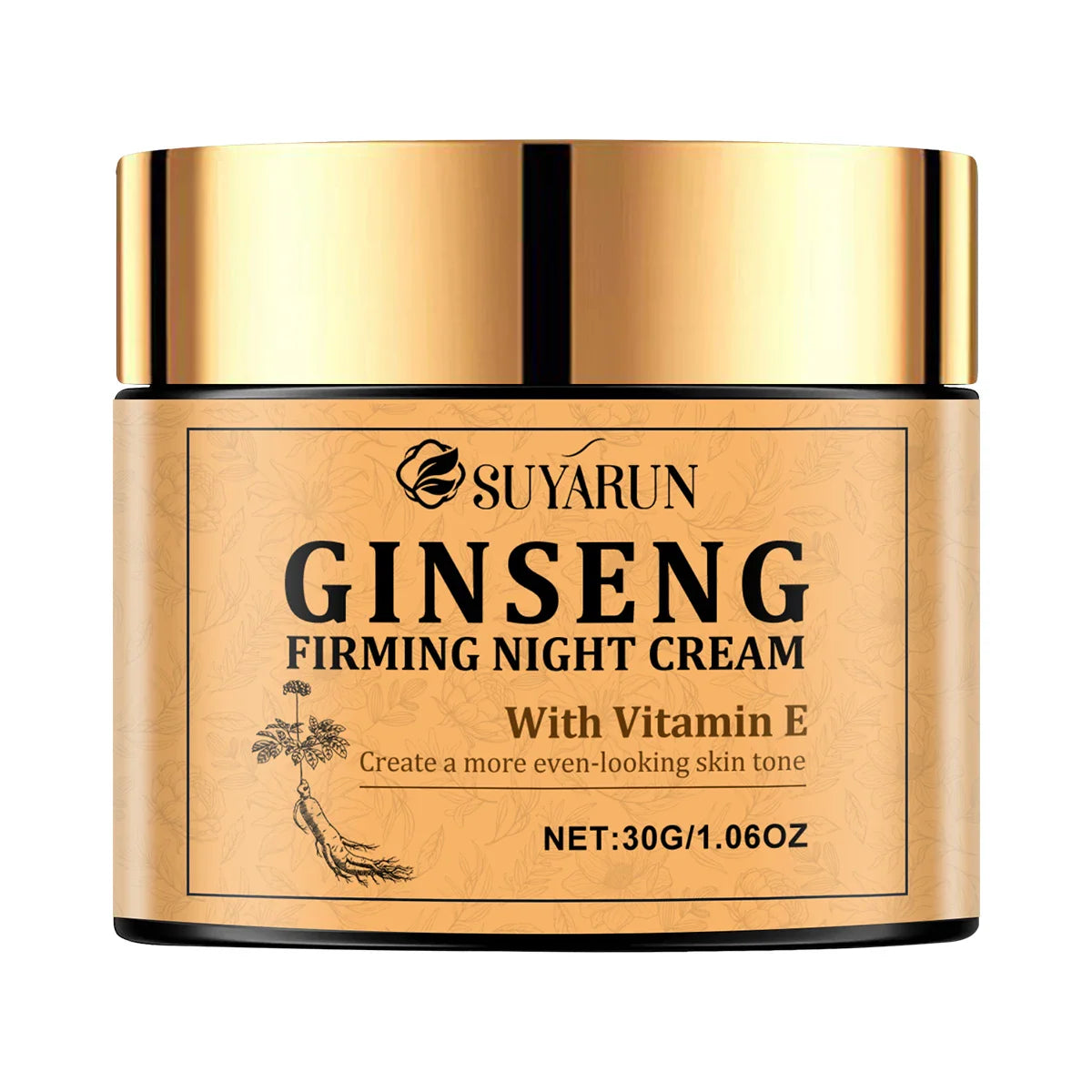 SUYARUN Ginseng Firming Night Cream – Retinol Anti-Aging