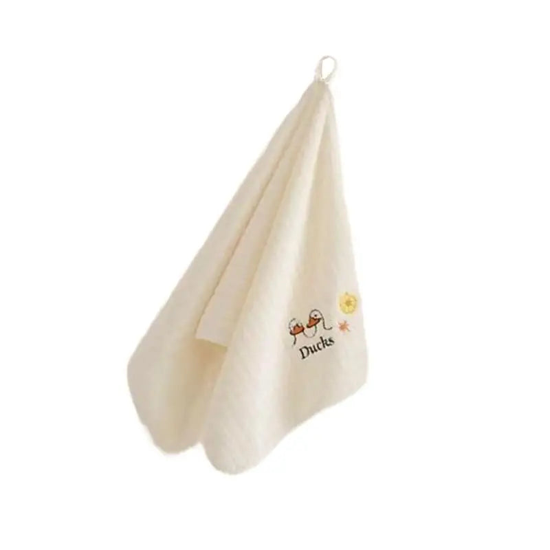 Baby Coral Fleece Washcloth | Soft Quick-Dry Drooling Towel