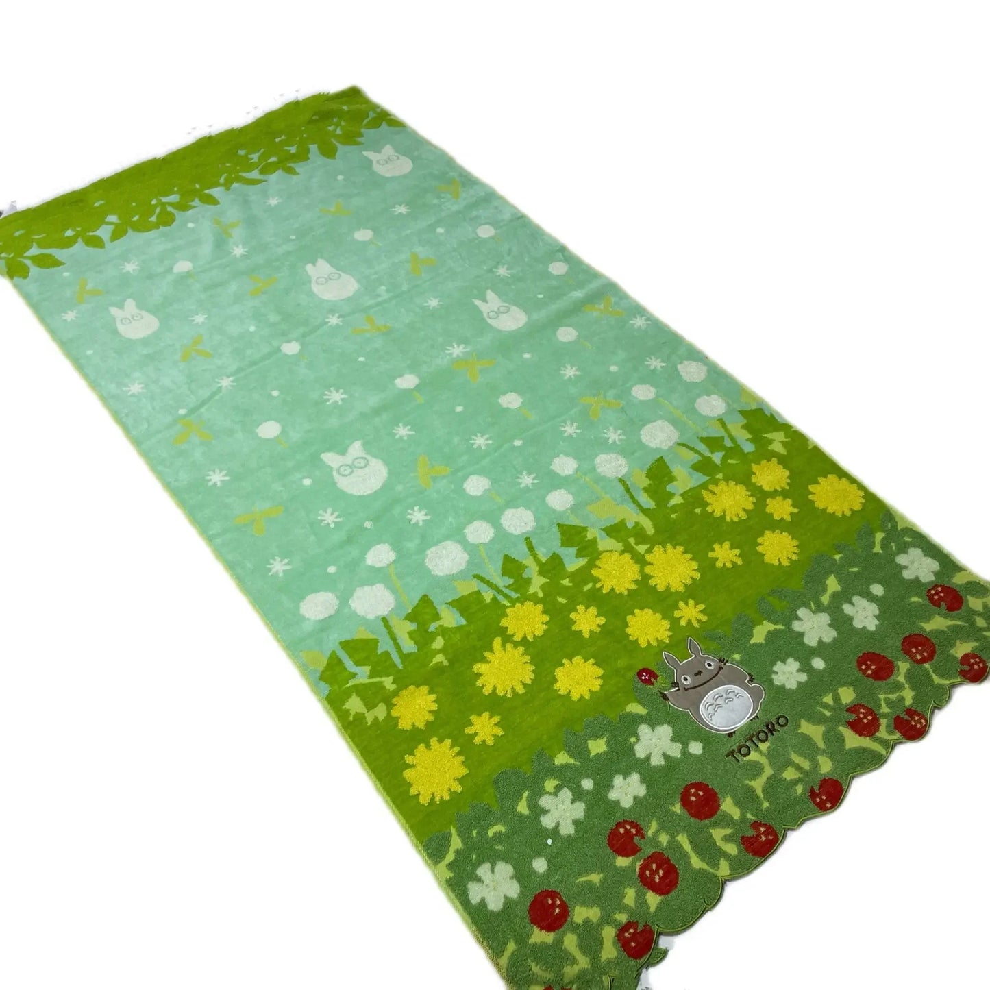 100% Cotton Embroidered Cartoon Towels for Kids & Adults Embroidered Cotton Towel Peaceful Pleasures Health and Wellness Bath Towel 60x120cm 1