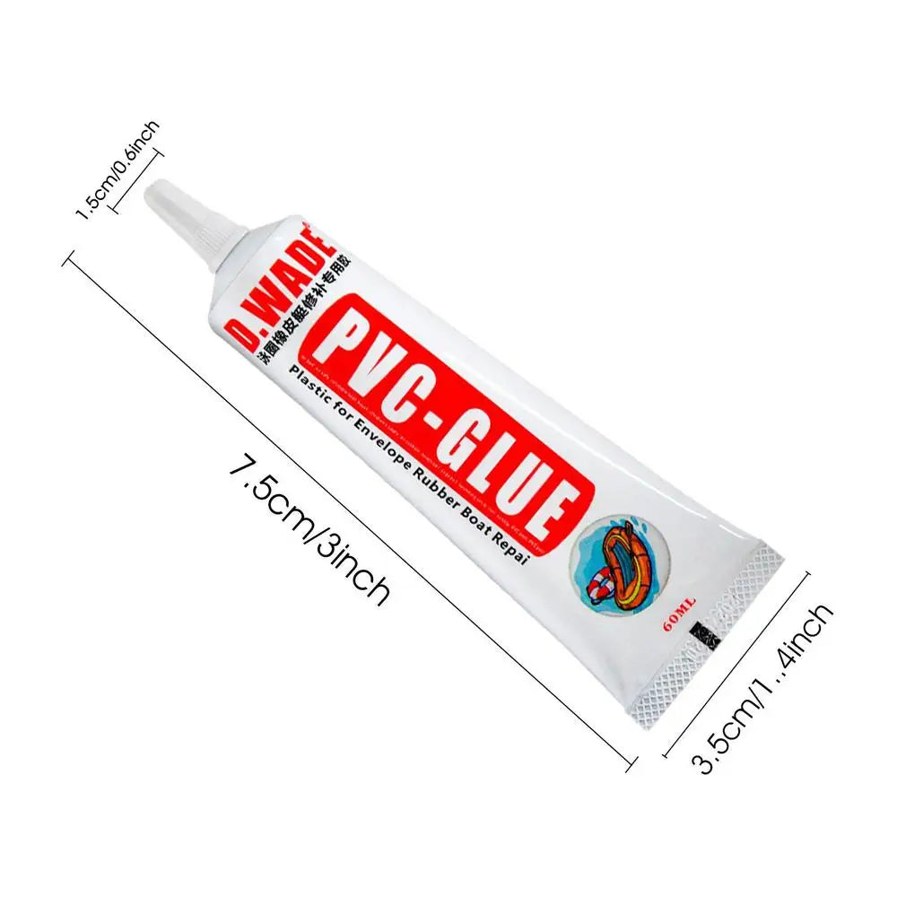 PVC Repair Glue 60g – Pool Float, Air Bed & Inflatable Fix