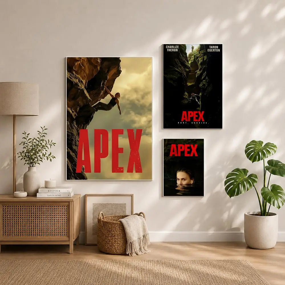 Movie-Apex HD Self-Adhesive Waterproof Poster | Wall Art Decor Wall Art Poster Peaceful Pleasures Health and Wellness