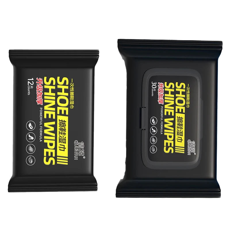 Disposable Shoe Cleaning Wipes 12 & 30 Pack | Sneaker Care