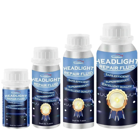 800ml Headlights Liquid Polymer Headlight Chemical Polish Repair Fluid Refurbishment Scratch Repair Polishing Headlights Kit Peaceful Pleasures Health and Wellness