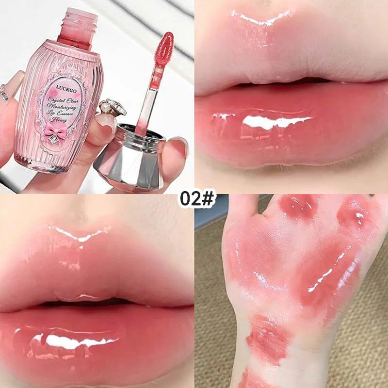 Crystal Clear Moisture Lip Essence Gloss | Mirror Lip Oil Balm