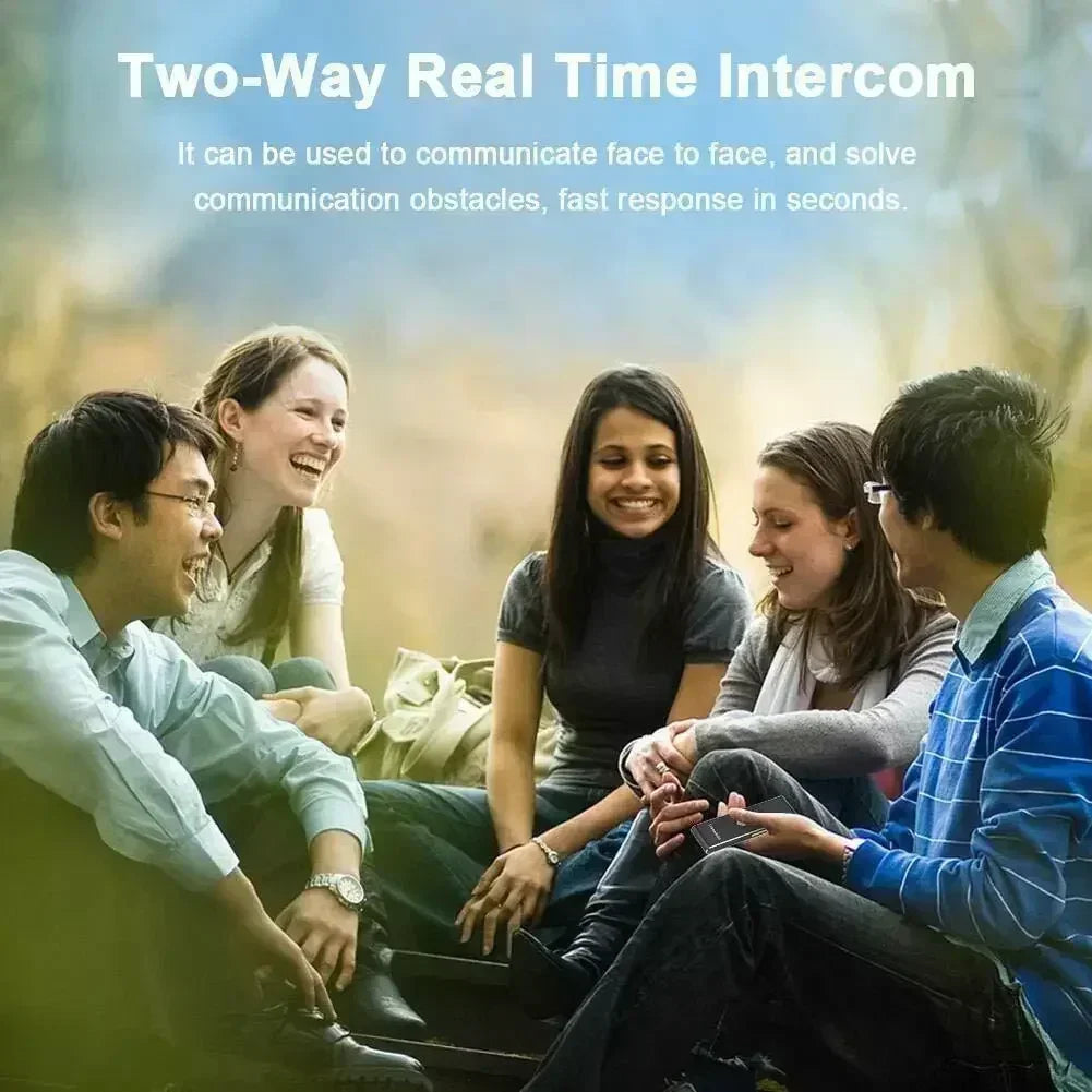 Wireless Voice Translate 40 Languages Multi Smart Instant for Business Travel Study Translated 2 Way Real Time Voice Translator Peaceful Pleasures Health and Wellness