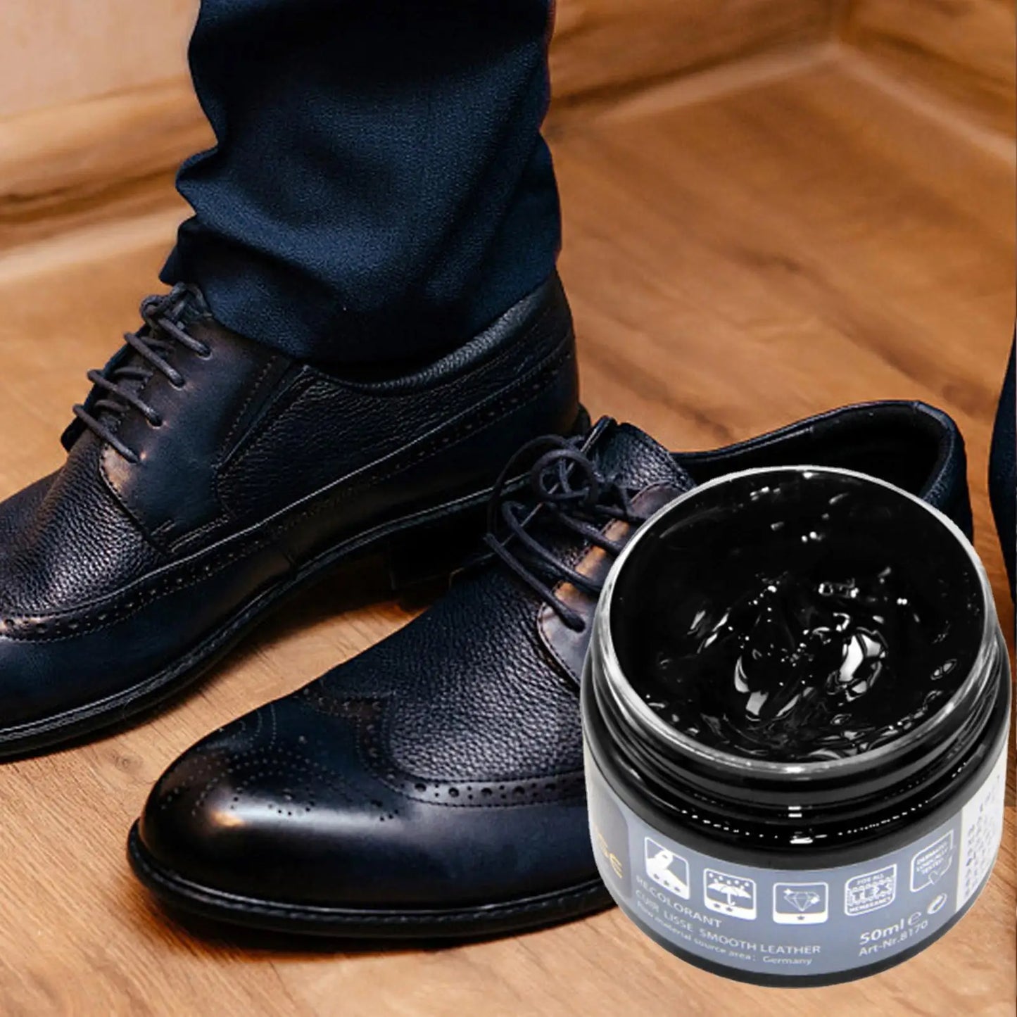 Leather Color Restoring Balm, Scratch & Fade Repair Cream for Furniture, Car Seats, Bags, Shoes, Multi-Purpose Dye Conditioner Peaceful Pleasures Health and Wellness