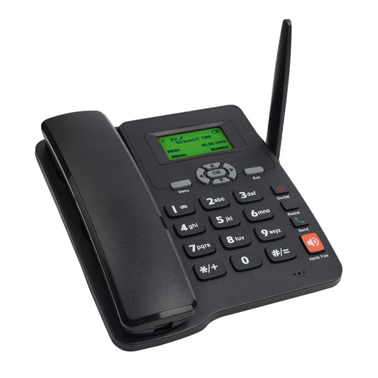 2G Fixed Wireless Desktop Phone | Dual SIM, Radio & Alarm Fixed Wireless Phone Peaceful Pleasures Health and Wellness