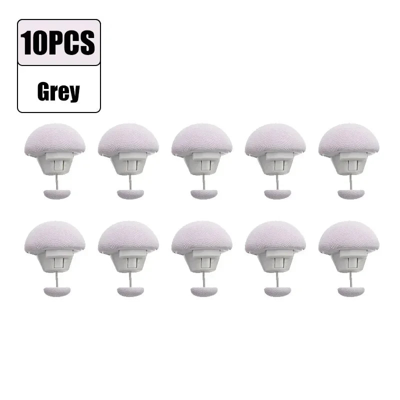Beach Towel Clips Quilt Cover Clothes Pegs Bed Sheet Laundry Tongs Quilt Setter Clip Dirty Laundry Basket Safety Double Pressure Peaceful Pleasures Health and Wellness Grey-8pcs