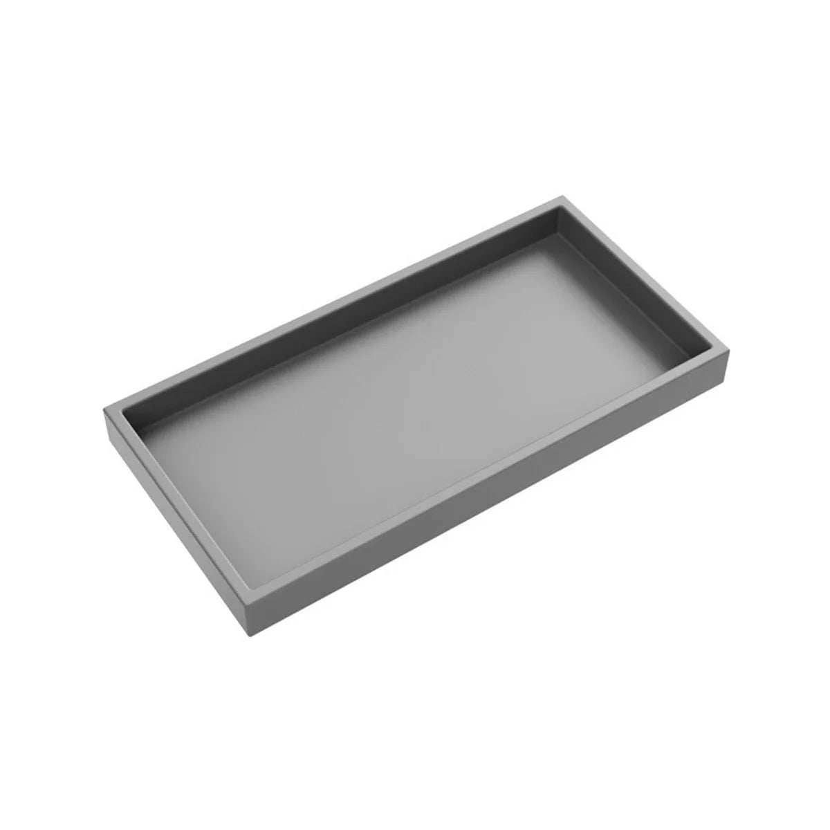 Silicone Bathroom Vanity Tray – Countertop Organizer & Soap Tray