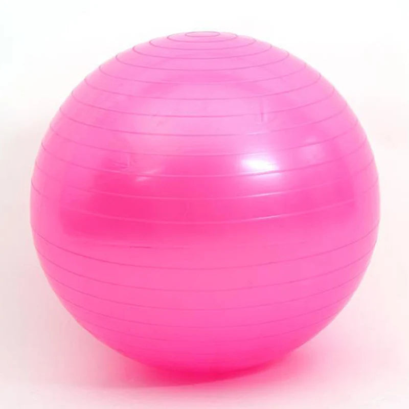 Yoga Inflatable Balance Large Ball Household Sports Children's Pregnant Women's General Fitness Gymnastics Honeycomb Balls﻿ Peaceful Pleasures Health and Wellness Pink