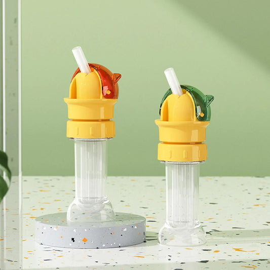 Kids Water Bottle Straw Topper Universal Leakproof Silicone Adapter Soft Spout Protects Mouth For Home Travel, Juice Soda Peaceful Pleasures Health and Wellness