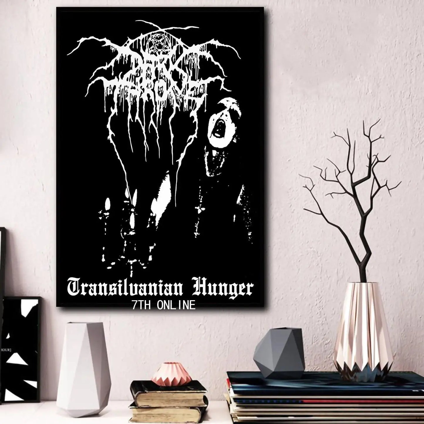 Darkthrone Canvas Wall Art Poster | Music Band Bedroom Decor