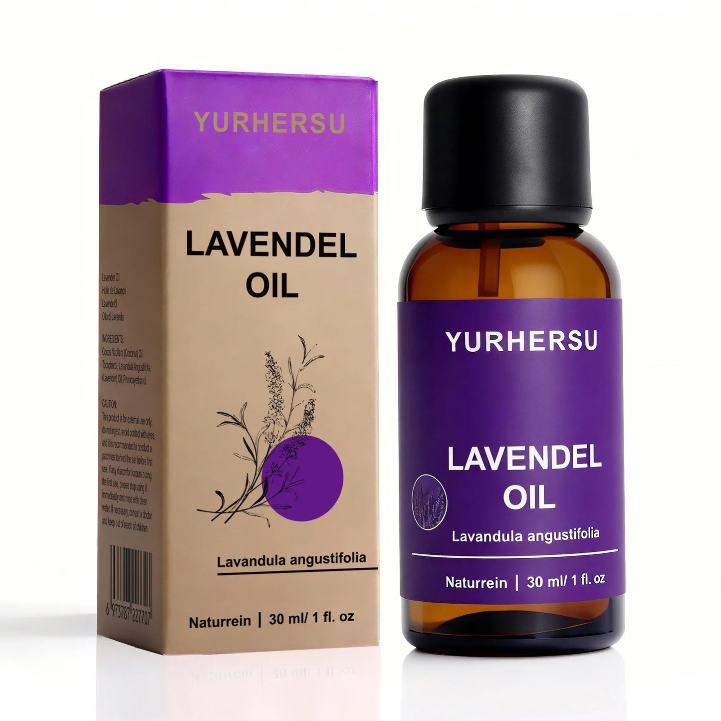 Pure Lavender Essential Oil 30ml – Skin, Hair & Aromatherapy