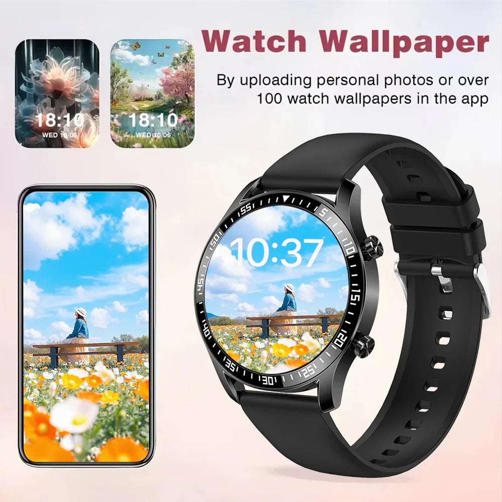 ERUN Men's Smartwatch – Bluetooth Calling & Sports Tracker