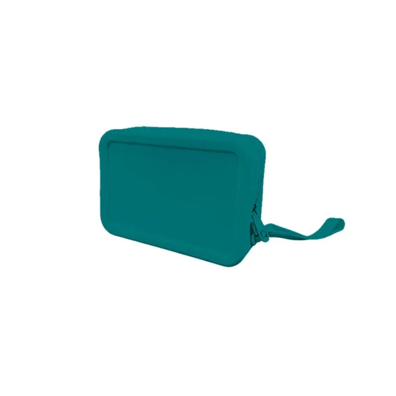 Silicone Travel Makeup Bag – Organizer, Coin Wallet & Key Pouch