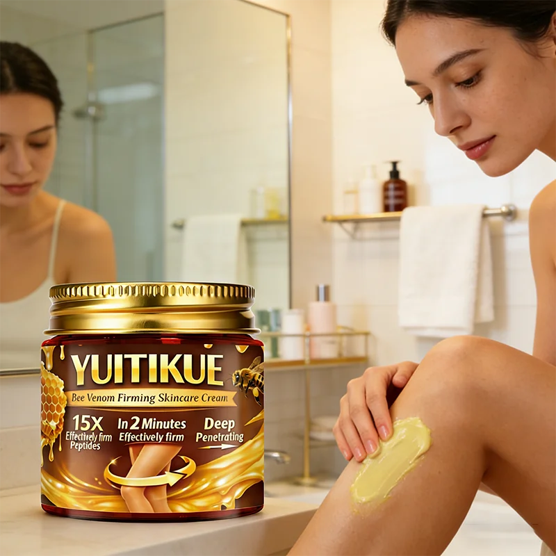 Yuitikue Bee Venom Firming Skincare Cream, 15X Peptides Deep Penetrating for 2-Minute Effective Firming & Skin Care Peaceful Pleasures Health and Wellness