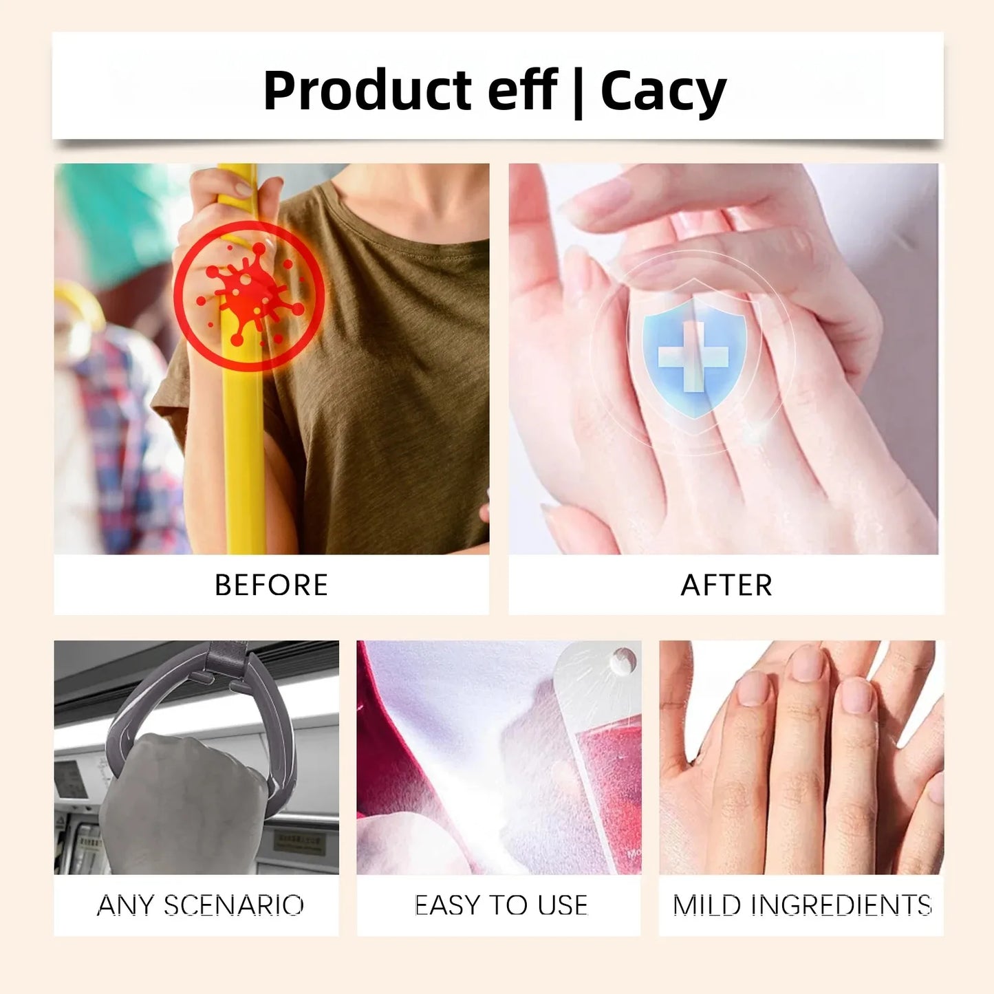 Jaysuing Hand Sanitizer Spray Lasting Fragrance Gentle Cleaning Does Not Hurt Hands Keep Clean Portable Citrus Hand Sanitizer Peaceful Pleasures Health and Wellness
