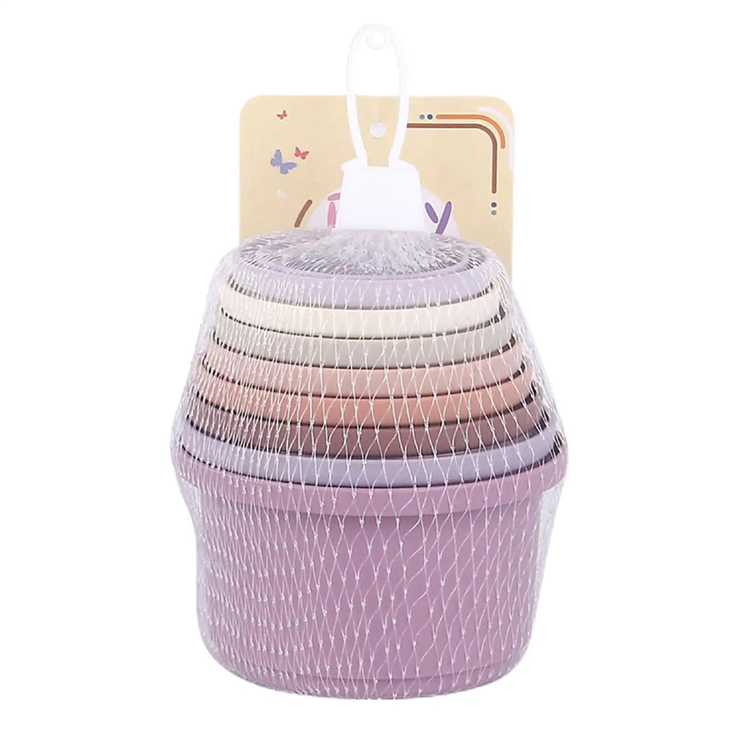 8-Piece Stacking Cups for Rabbits, Guinea Pigs & Small Pets