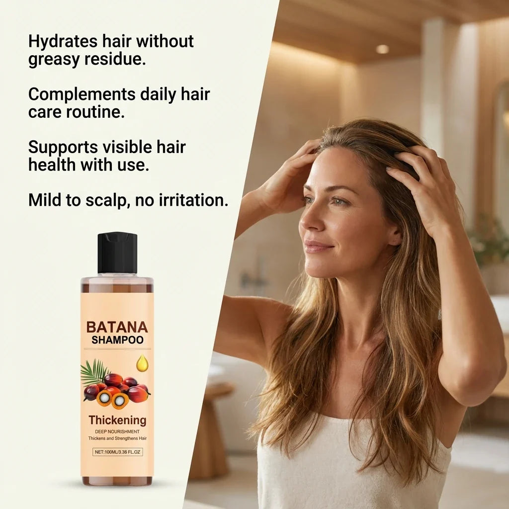 Batana Oil Shampoo – Hydrating, Volumizing & Oil Control