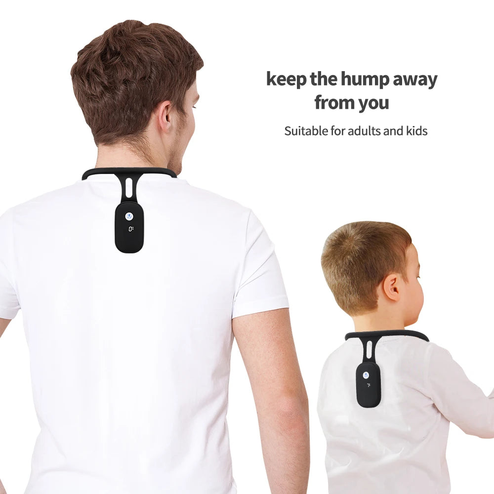 Smart Back Posture Corrector Humpback Vibration Reminder Turtle Neck Corrector for Adult & Child Shoulder Back Straighten Peaceful Pleasures Health and Wellness