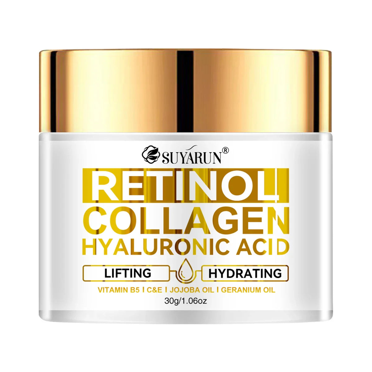 SUYARUN Retinol Collagen Face Cream – Anti-Aging Moisturizer