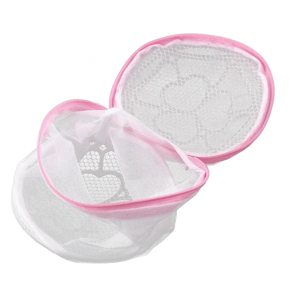 Mesh Laundry Bags for Bras, Lingerie & Shoes | Wash Protector Mesh Laundry Bag Peaceful Pleasures Health and Wellness 15x16cm 2pcs