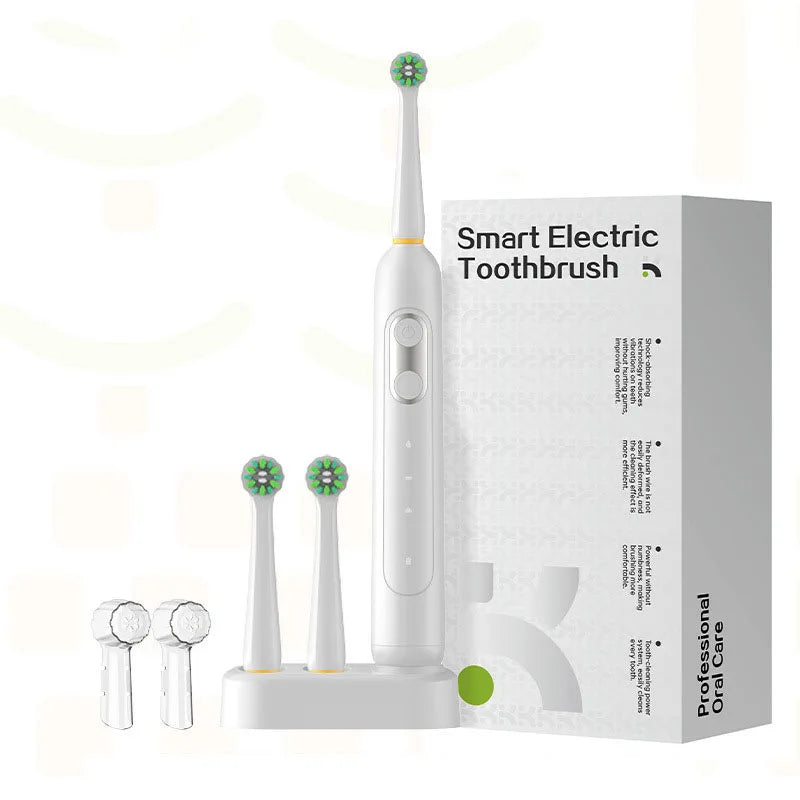 Rechargeable Electric Toothbrush – 3 Modes, Whitening, Travel