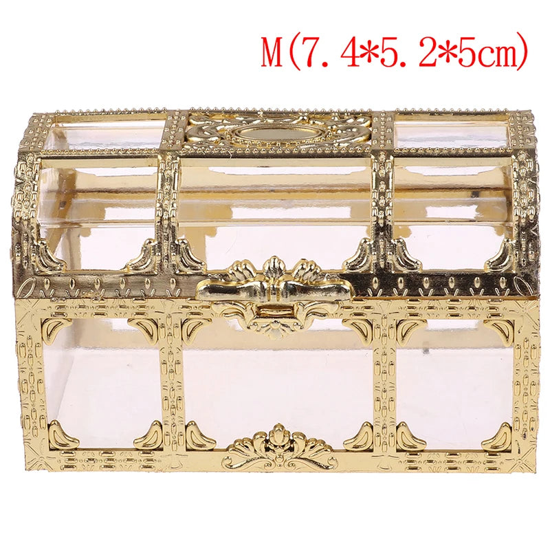 Golden Pumpkin Carriage Candy Box – Party Favor & Gift
