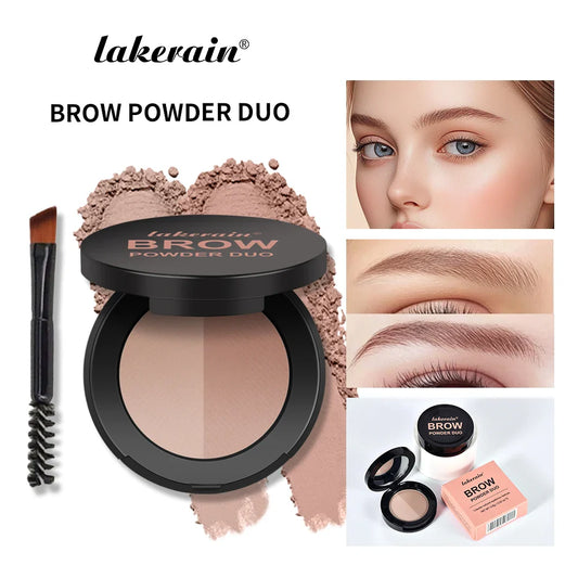 Eyebrow Powder Duo & Brush – Natural 3D Brow Kit | ibcccndc Eyebrow Powder Kit Oasis Select