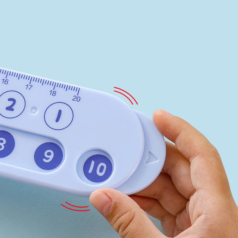 Mathematical Decomposition Ruler Numerical Addition Subtraction