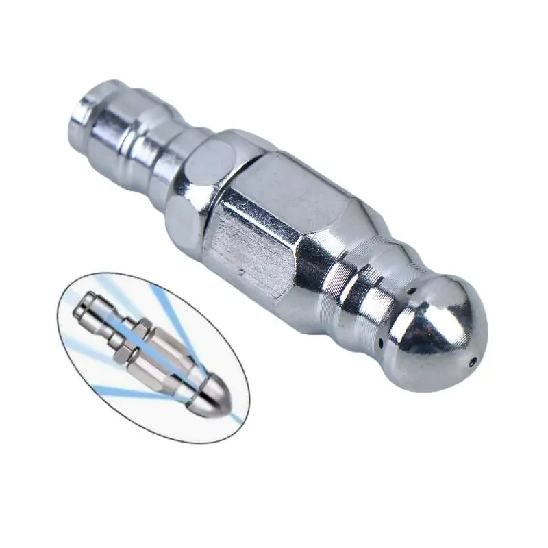 1/3/5Pcs 1/4" Stainless Steel Pressure Washer Quick Plug Drain Hose Nozzle Tool Water Jet High Pressure Sprayer Nozzle Peaceful Pleasures Health and Wellness