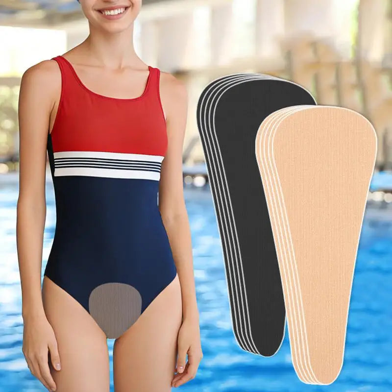 Swimming Private Area Protection Patch Breathable Waterproof Sticker For Women Girls Water Park Hot Spring Outdoor Activities Peaceful Pleasures Health and Wellness