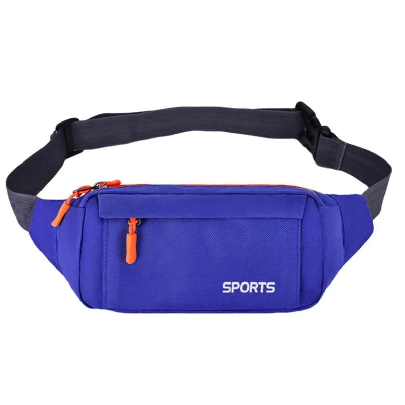 Canvas Fanny Pack Belt Bag – 3 Pockets, Men & Women