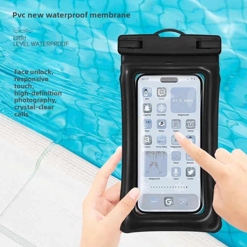 IPX8 waterproof mobile phone bag transparent pouch for swimming bag phone waterproof case underwater phone case waterproof pouch Peaceful Pleasures Health and Wellness