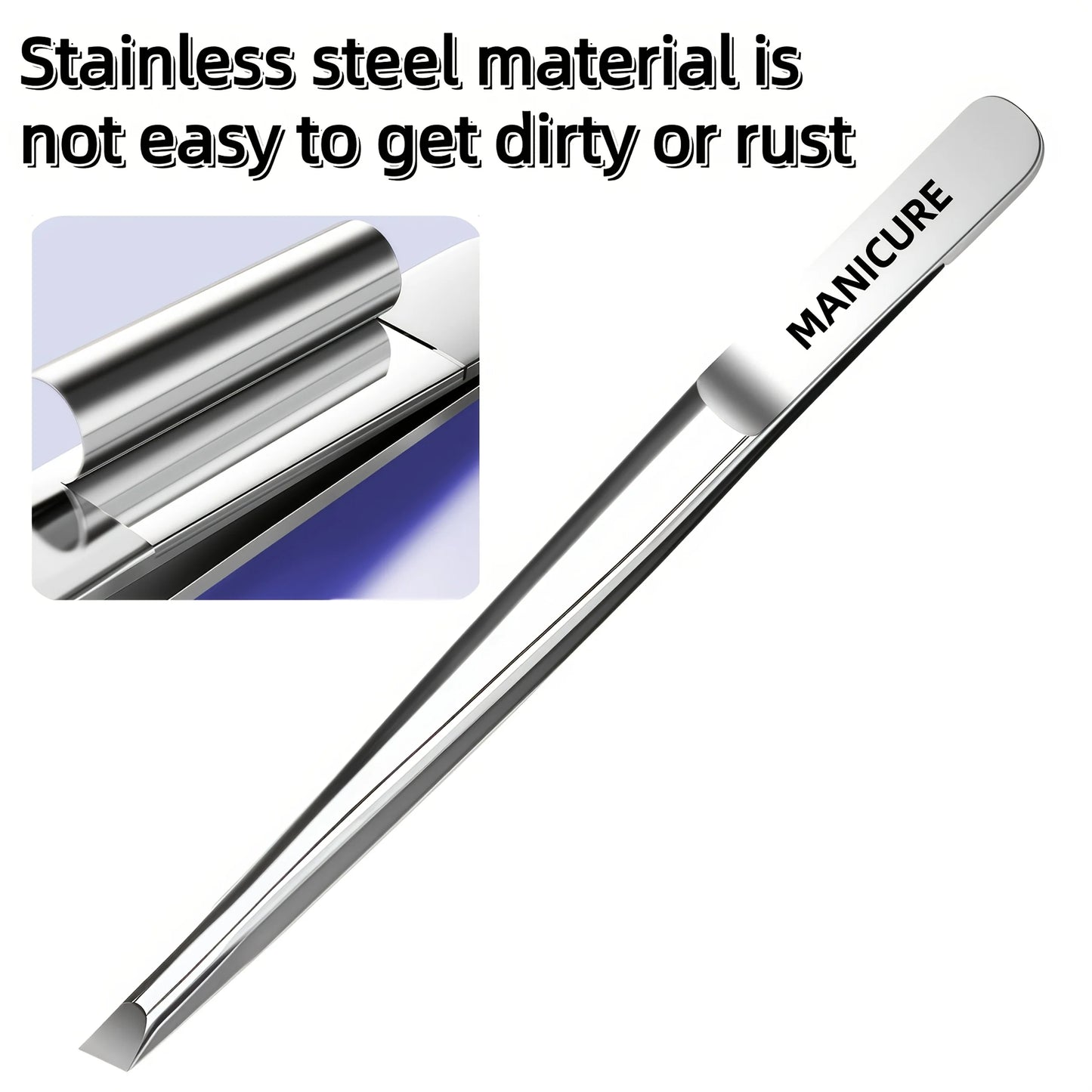 High-Quality Stainless Steel Tweezers, Multi-Functional Eyebrow Trimmer, Mustache Grooming Tool, Precision Hair Removal Peaceful Pleasures Health and Wellness