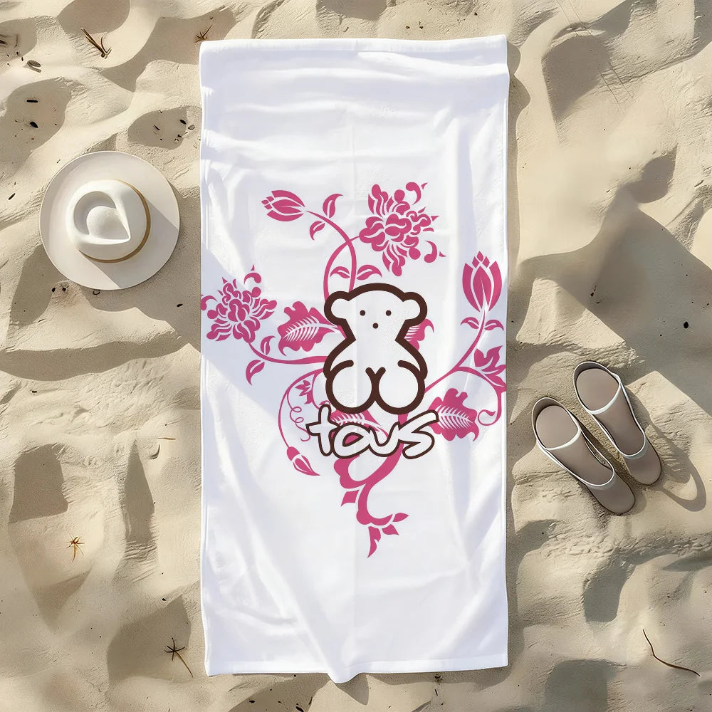 Quick-Dry Printed Beach Towel | Swim, Yoga & Gym All Sizes