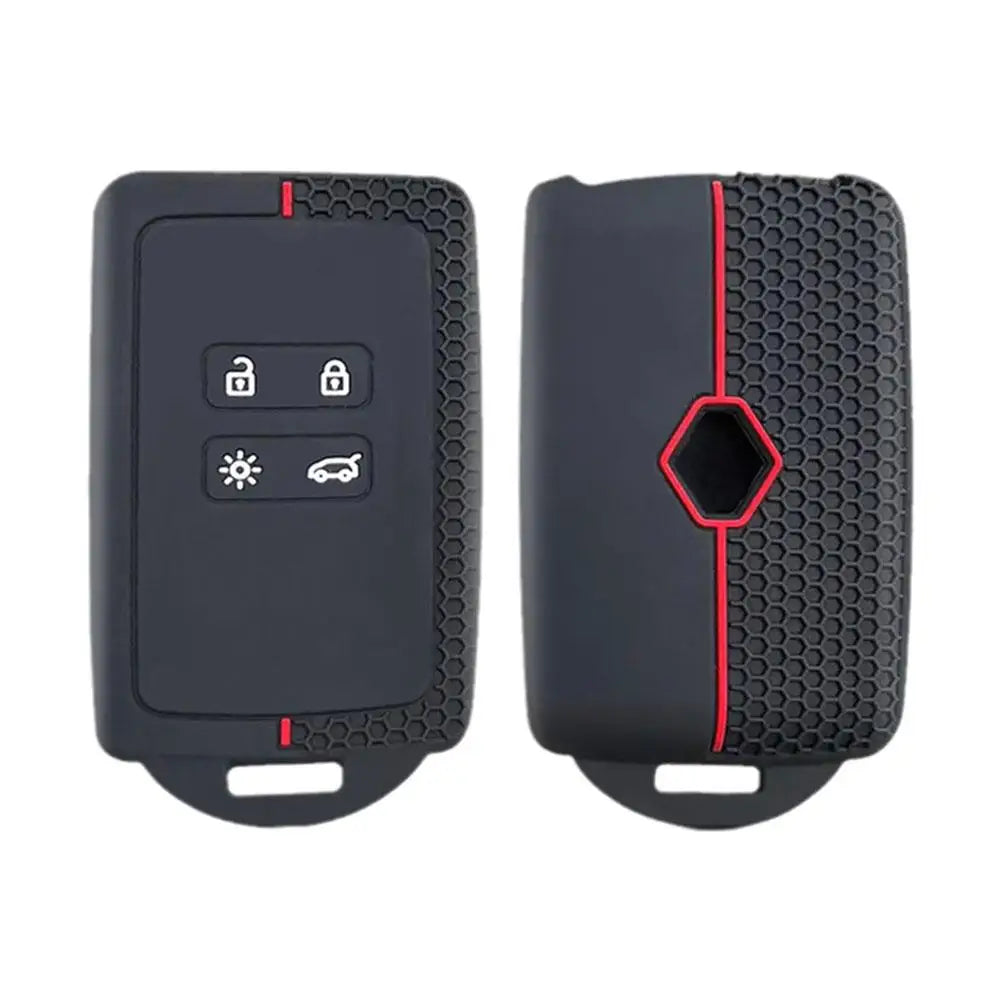 Silicone Car Key Cover for Renault Models Peaceful Pleasures Health and Wellness A