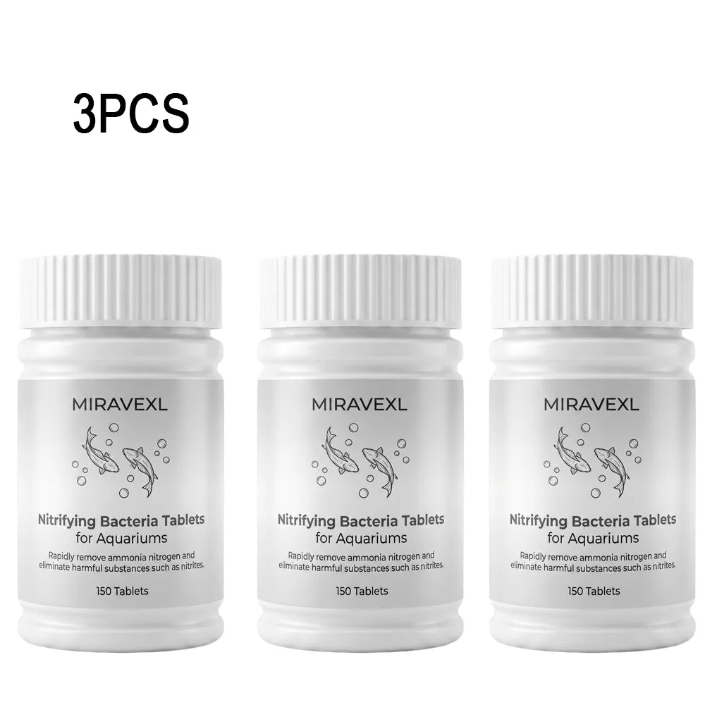 150-Pc Nitrifying Bacteria Tablets – Aquarium Bio Filter Starter