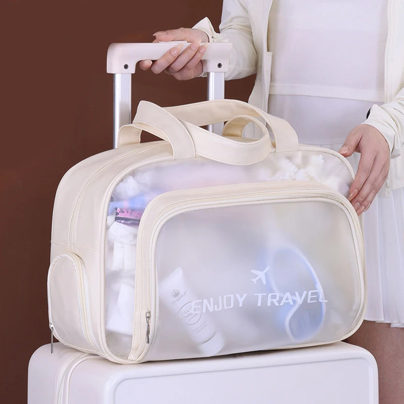 Beach Bags Fitness Bags Dry and Wet Separated Waterproof Swimming Bags Storage Toiletries and Makeup Bags Peaceful Pleasures Health and Wellness