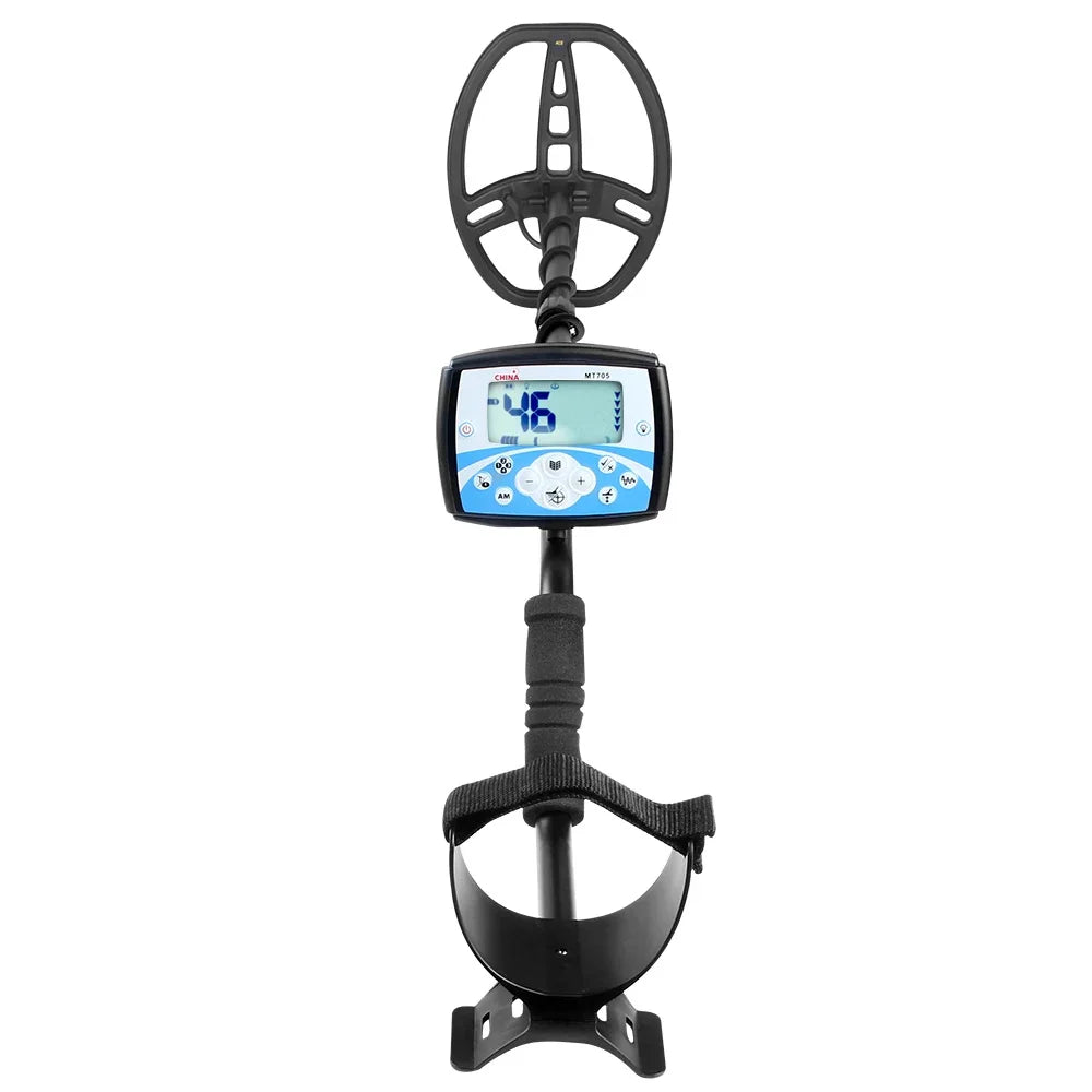 MT705 Professional Underground Metal Detector High Sensitivity Waterproof Search Coil Metal Detecting Tool Treasure Pinpointer Peaceful Pleasures Health and Wellness MT705