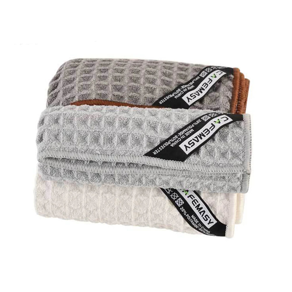 Coffee Machine Cleaning Bar Towels Rag Cotton Absorbent Cloth